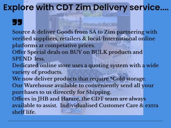 Come explore more at what CDT can do for you....